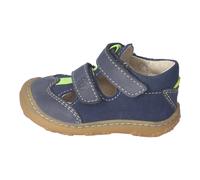Ricosta Kletthalbschuhe EBI Jungen Weite Weit, Klettverschluss, lose Einlage Nautic Gr. 20 EU