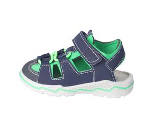 Pepino Kinderschuhe Krabbelschuhe nautic/neongrün neongrün - Gr. - 24