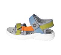 RICOSTA Jungen Sandalen Fernando, Kinder Sandalen, waschbar, offene Schuhe, Strandschuhe, Outdoorsandalen, Graphit/Carbon/orange (451), 29 EU
