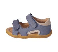 Sandale PEPINO BY RICOSTA "Jasper WMS: mittel", Mädchen, Gr. 23, nautic, Nubukleder, Schuhe Sandale, Babyschuh mit Klett, Größenschablone zum Download (86364467-23) nautic