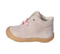 RICOSTA Mädchen Stiefel Cory, Baby und Kleinkinder Lauflernschuhe, Weite: Schmal, lose Einlage, terracare, Leder, Booties, kies/rosa (670), 18 EU
