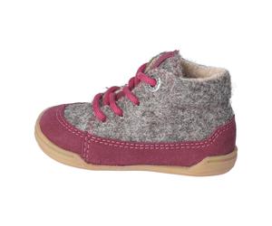 Pepino Kinderschuhe Schnürstiefel merlot/grau merlot/grau - Gr. - 22