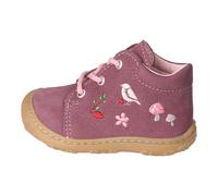 Pepino Kinderschuhe Schnürstiefel pflaume/Vögelchen pflaume - Gr. - 19