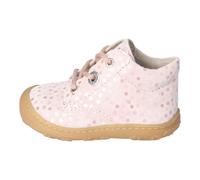PEPINO Leder-Lauflernschuhe "Dots" in Rosa - Größe 25 | Lauflernschuhe