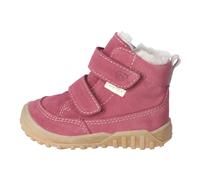Stiefelette PEPINO "Pepino Stiefelette Veloursleder", Mädchen, Gr. 28, rosa (pink), Veloursleder, Schuhe Stiefelette (35429121-28) pink
