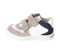 Ricosta Jungen Lauflernschuhe EMMO Weiss/Nautic Gr. 22 Weite Mittel Schnellverschluss, lose Einlage