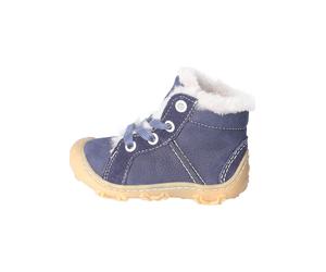 PEPINO Leder-Boots "Elia" in Blau - Größe 26 | Kinderstiefel