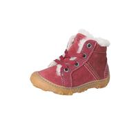 Winterstiefel PEPINO BY RICOSTA "Elia WMS: weit", Kinder, Gr. 26, rot, Leder, Schuhe, Lauflernschuh mit Warmfutter, Größenschablone zum Download (14905063-26) rot