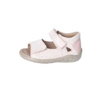 RICOSTA Mädchen Riemchensandalen Taya, Kinder Lauflernschuhe, Weite: MITTEL, Sandaletten, Sommersandalen, flach, Sommerschuhe, Powder (321), 23 EU