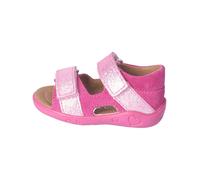 PEPINO Leder-Sandalen "Vicky" in Pink - Größe 23 | Kindersandalen