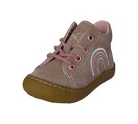Pepino - Mädchen Lauflernschuh KALLY schoko rose (Regenbogen) - Gr. - EU 25
