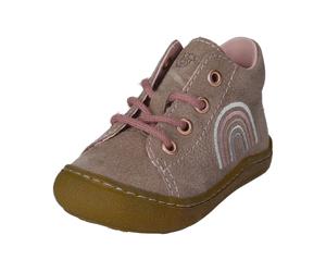 Pepino - Mädchen Lauflernschuh KALLY schoko rose (Regenbogen) - Gr. - EU 25