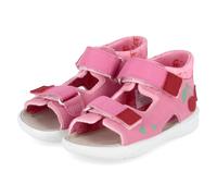 RICOSTA Mädchen Sandalen Kittie, Kinder Lauflernschuhe, Weite: Mittel, waschbar, Outdoorsandalen, Klettverschluss, Fleur/Mallow (330), 24 EU