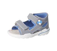 PEPINO Ricosta Jungen Sandalen Manto,Kinderschuhe,WMS:Mittel,waschbar,Freizeitschuhe,offene Schuhe,Strandschuhe,Graphit/Azur (460),24 EU