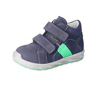 PEPINO Ricosta Jungen Stiefel LAIF,Kinder Boots,WMS:Mittel,lose Einlage,Sympatex,Booties,Kinderschuhe,Klettstiefel,Leder,Nautic (170),23 EU