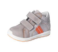 PEPINO Ricosta Jungen Stiefel LAIF,Kinder Boots,WMS:Mittel,lose Einlage,Sympatex,Klettstiefel,Leder,Kids,Graphit/orange (460),25 EU