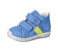 PEPINO Ricosta Jungen Stiefel LAIF,Kinder Boots,WMS:Weit,lose Einlage,Sympatex,Klettstiefel,Booties,Leder,Kids,Kinderschuhe,Azur (150),23 EU