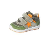 PEPINO Ricosta Jungen Stiefel NURI,Kinder Boots,WMS:Mittel,lose Einlage,Klettstiefel,Booties,Leder,Kids,Kinderschuhe,Kaktus/Oliv (580),21 EU