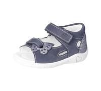 PEPINO Ricosta Mädchen Sandalen Silvi,Kinderschuhe,WMS:Mittel,Sandaletten,Klettverschluss,Kids,Kinderschuhe,Nautic (170),25 EU