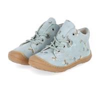 Pepino Schnürschuhe DOTS - Gr. 23 - Blau - Rauleder
