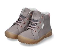Ricosta Winterschuhe Denny Mädchen Weite: Weit CareTEX Schnürstiefel kies/rosa Gr. 20 EU
