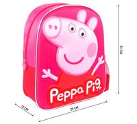 Peppa Pig - 3D Rucksack 31cm