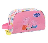 Peppa Pig Baby Pig - Große Kulturtasche für Kinder, anpassbar an den Wagen, ideal für Kinder von 5 bis 14 Jahren, bequem und vielseitig, Qualität und Widerstandsfähigkeit, 26 x 16 x 9 cm