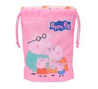 PEPPA PIG BABY PIG Lunch Bag, Tasche für Snacks, Qualität und maximale Widerstandsfähigkeit, für Mahlzeiten, Freizeit, 20 x 25 cm