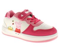 Peppa Pig Deboss Mädchen-Jogger-Turnschuhe, Kinderschuhe, Größen 38, 39, 42, 42, 43, weiß, 27 EU