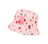 Peppa Pig Fischerhut für Mädchen, Peppa Und Evie Sommermütze Kinder, Sonnenhut Mädchen Für Den Sommer Einheitsgröße, One Size