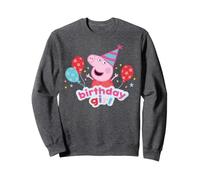 Peppa Pig Happy Birthday Girl Special Day Party Klassischer Spaß Sweatshirt