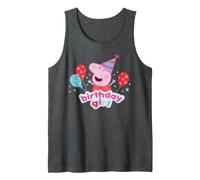 Peppa Pig Happy Birthday Girl Special Day Party Klassischer Spaß Tank Top