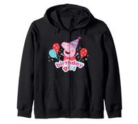 Peppa Pig Happy Birthday Girl zum besonderen Tag, Partyspaß, Klassiker Kapuzenjacke
