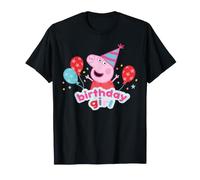 Peppa Pig Happy Birthday Girl zum besonderen Tag, Partyspaß, Klassiker T-Shirt