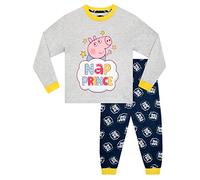 Peppa Pig Jungen George Pig Pyjamas Nachtwäsche für Kinder Grau 122