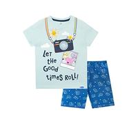 Peppa Pig Jungen Schlafanzug George Pig Blau 104