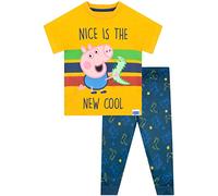 Peppa Pig Jungen Schlafanzug George Pig Mehrfarbig 128