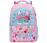 Peppa Pig Kinderrucksack, Evie Pig Schulranzen Grundschule, Pink One Size