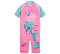 Peppa Pig - Mädchen Badeanzug - UV-Schutz Einteiler Kinder Schwimmanzug - Rosa, 4-5 Jahre