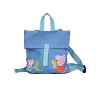 Peppa Pig Mini-Kurier-Rucksack, Unisex, Kinder, blau, one size, Klassisch