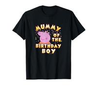Peppa Pig Mummy Of The Birthday Boy Confetti Logo T-Shirt