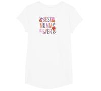 Peppa Pig Muttertag Best Mummy Ever Vintage Floral T-Shirt