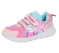Peppa Pig Sport-Turnschuhe für Mädchen, einfach zu befestigen, Kinder-Sneaker, rose, 27 EU
