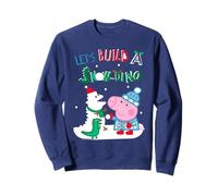 Peppa Wutz George Pig Snow Dinosaurs for Christmas Sweatshirt