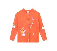 Peppa Wutz Mädchen Strickjacke Orange 104