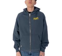 Pequs Art Gallery Ziphoodie Herren Sweatjacke faded blue XL