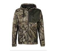 Percussion Herren Sweatshirt Jacke Übergangsjacke in Camouflage / Kaki in Größe XL