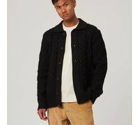 Peregrine Hudson Aran Cardigan - L Traditionell gemusterter Cardigan Strickjacken