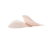 Perfeclan BH Pads, BH-Einlagen Einsätze, Bequeme, Atmungsaktive, Brustpolster, BH-Polsterung Herausnehmbare Brustvergrößerer Einsätze für Bademode, Bikinis, Sport BH, Beige 1cm