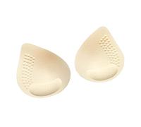 Perfeclan Damen-BH-Pads Einsätze BH-Ersatzpolster Atmungsaktives Dreieck Push- Brustvergrößerung für Sport-Badeanzug-Bikini-Top-Zubehör, m